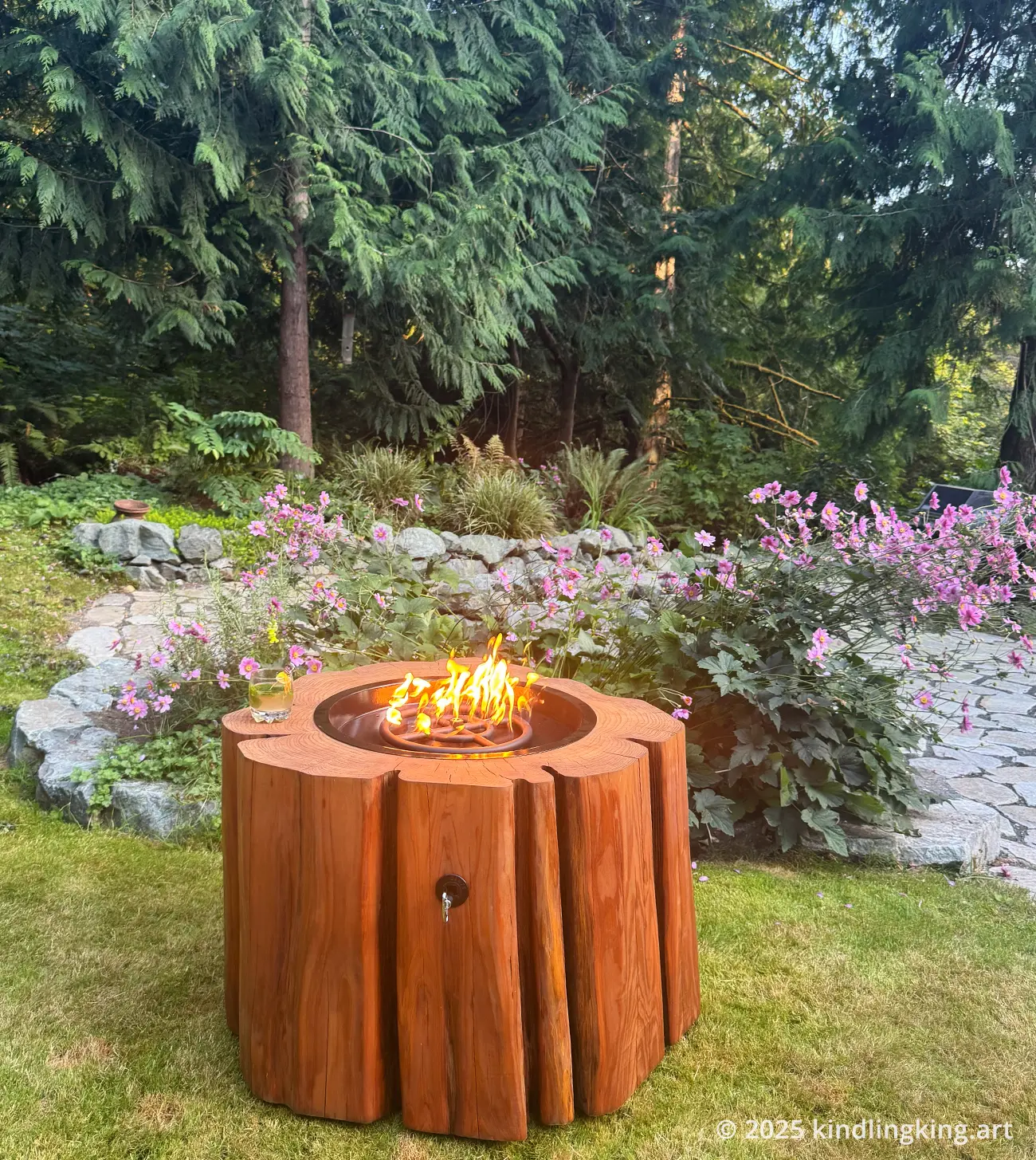 Handcrafted Custom Fire Table