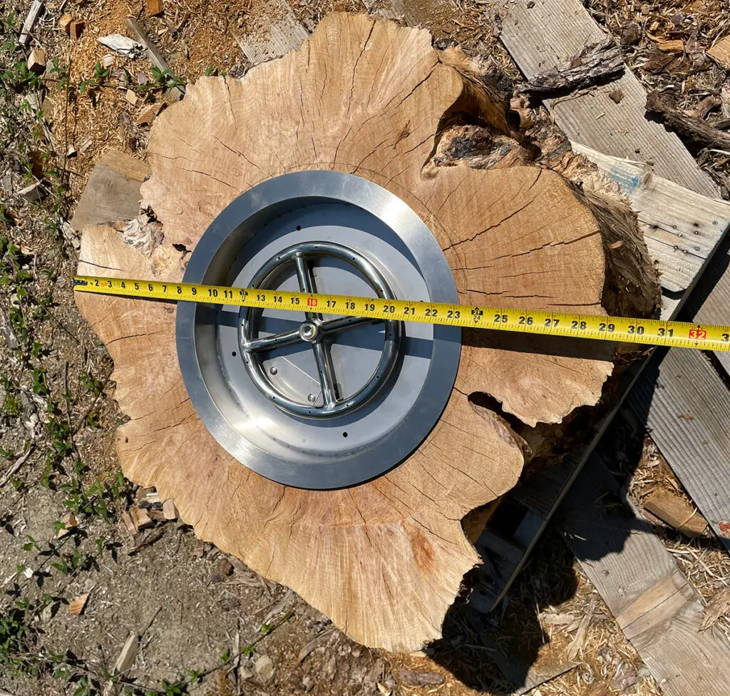 Custom Deck Gas Table Under Construction Maple 1 Top V2