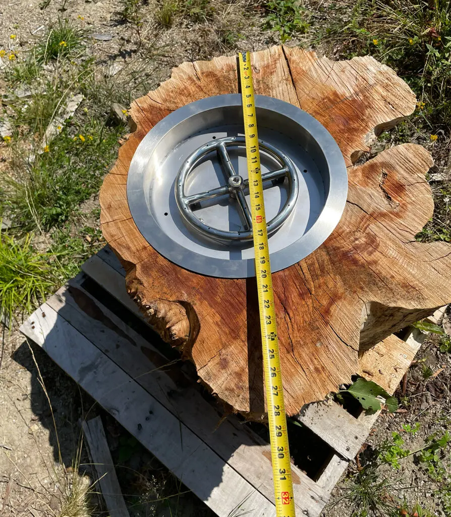 Deck Gas Table Under Construction Maple 2 Top V1